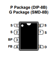 Розпинування LNK305PN