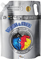 Гель для прання Wash&Free 2000мл Дой-пак Універсальний