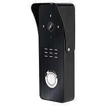 Комплект Wi-Fi домофону 7 дюймів з панеллю виклику SEVEN DP-7577/07Kit black, фото 5