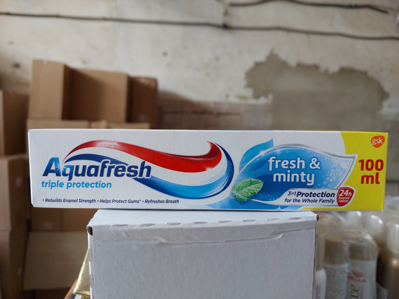 Зубна паста Aquafresh Triple Protection Fresh&Mint 3в1 100 мл