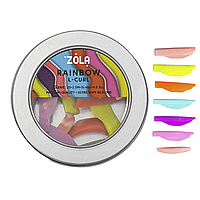 ZOLA Валики для ламінування Rainbow L-Curl (2S, 2.5M, 3L, 4XL, 4.5XLL)