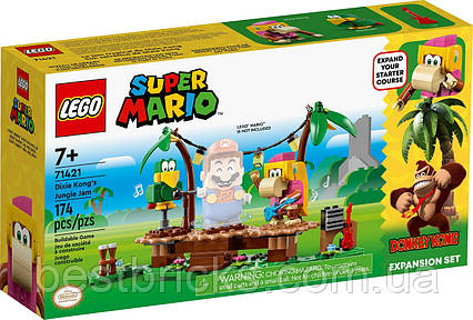 Lego Super Mario Імпровізація в джунглях Діксі Конг 71421