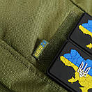 Армійська транспортна сумка KIBORG MILITARY BAG 130L/ Тактична похідна сумка для військових велика/ Олива, фото 5