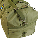 Армійська транспортна сумка KIBORG MILITARY BAG 130L/ Тактична похідна сумка для військових велика/ Олива, фото 10