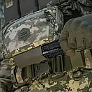 M-Tac Сумка напашник Large Elite для балістичного пакета/ Підсумок напашний піксель ММ-14 на плитоноску/ Тактична сумка з MOLLE, фото 7
