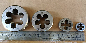 Плашка кругла метрична