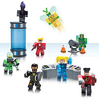 Игровая коллекционная фигурка Jazwares Roblox Environmental Set Heroes of Robloxia, набор 8 шт.