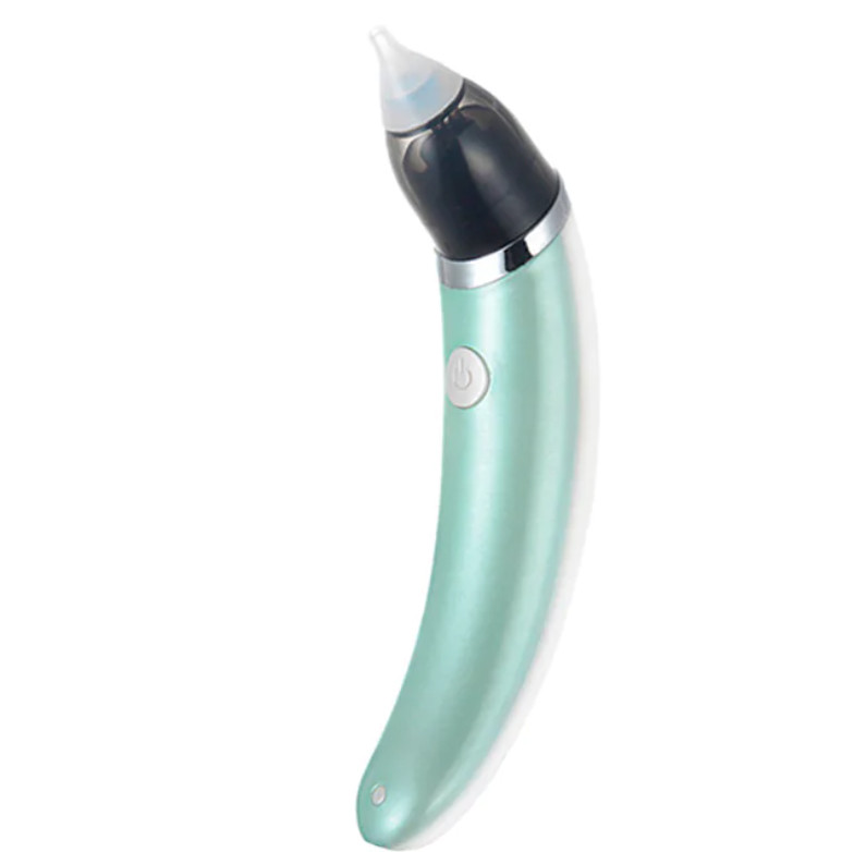 Аспіратор дитячий JB 8628 для носа з 2 насадками від USB, фото 1