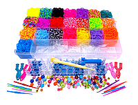 Набор для плетения браслетов из резинок Fashion loom bands set 8400шт!!!