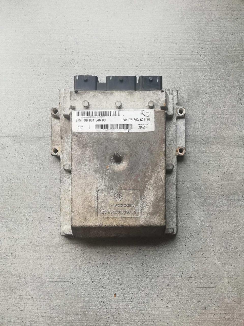 Электронный блок управления (ЭБУ) Citroen Jumper 2.2HDI 9666484680 (ID ...