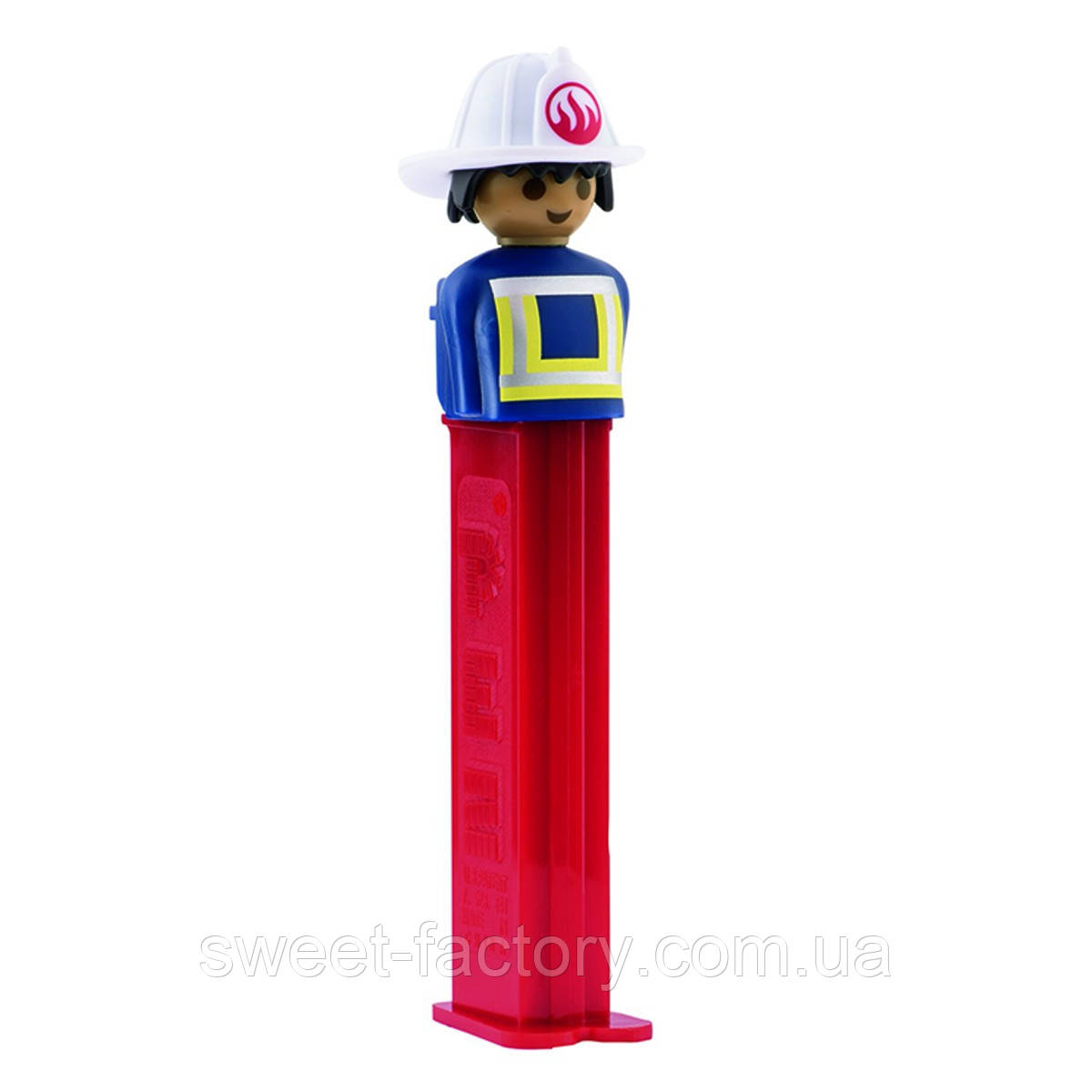 PEZ Candy & dispenser Playmobil Пожежний 2s 17g, фото 1