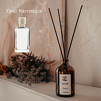 Аромадиффузор для дома Fleur Narcotique , ароматический диффузор з палочками Флёр Наркотик Ester 100 мл
