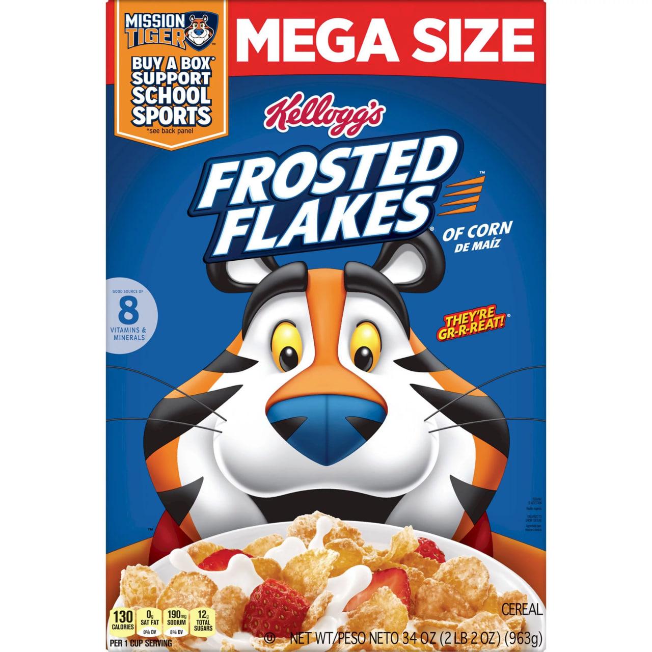 Сухий сніданок Kellogg`s Frosted Flakes Family Size 680g