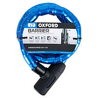 Oxford Barrier Armoured Cable 1.4mx25mm Blue Трос протиугінний с замком