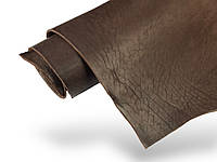 Кожа ременная КРАСТ без финишного покрытия толщина 3,8-4мм цвет коричневый