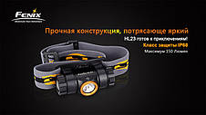 Ліхтар налобний Fenix HL23 жовтий, фото 4