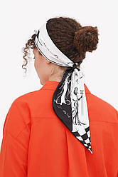 Дизайнерський твіллі "Ангели та демони" від бренда My Scarf