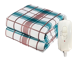 Електропростирадло з підігрівом  Electric blanket,однозонне, 500г/м,2 роки гарантії,Туреччина 120х160 см