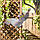 Візуальний відлякувач птахів сова голографічна з крилами, фото 2