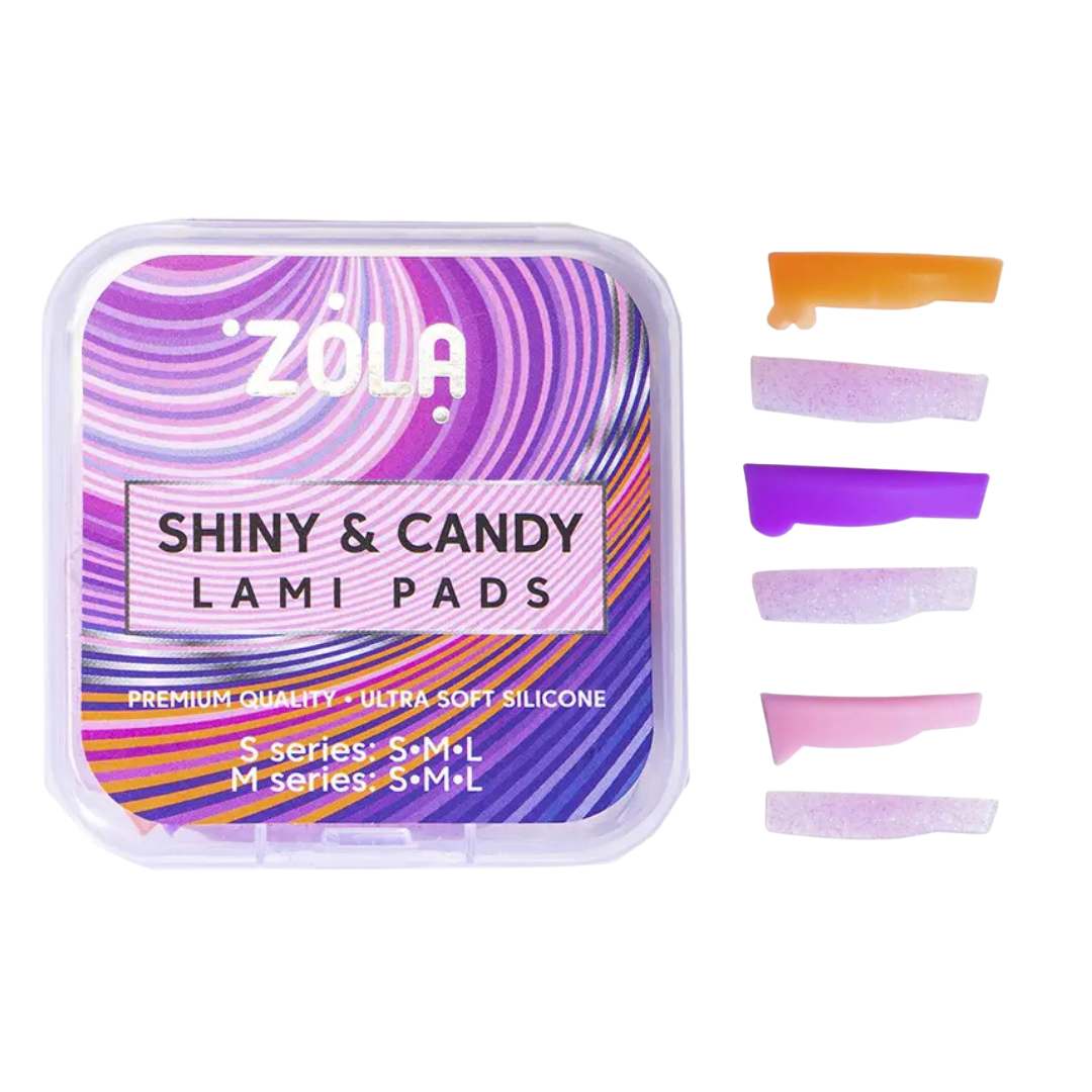 ZOLA Валики для ламінування Shiny & Candy Lami Pads (S series -S, M, L, / M series -S, M, L)