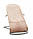 BabyBjorn - Крісло-шезлонг Bouncer Balance Soft Mesh, Pearly pink/White (світло-сіра рама), фото 5