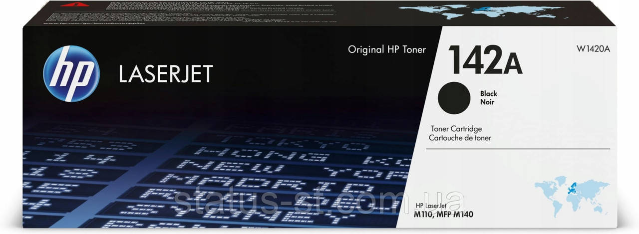 Заправка картриджа HP 142A (W1420A) для HP LJ M110, M111, M139E,  M142E, MFP M140