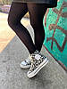 Жіночі кеди Converse Chuck Taylor All Star Lift Hi Leopard Конверс Ол Стар леопардові на платформі, фото 11