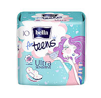 Прокладки гігієнічні Bella for Teens Ultra Sensitive extra soft 10 шт.