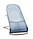 BabyBjorn - Крісло-шезлонг Bouncer Balance Soft Mesh, Sky blue/White (світло-сіра рама), фото 5
