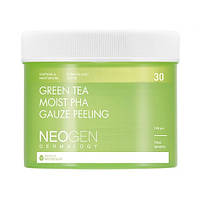 Neogen PHA Gauze Peeling Тришарові пілінгові диски Зелений чай