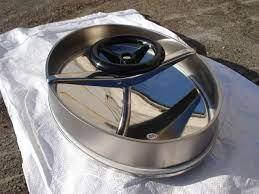 Люк нержавіючий овальний 535х430х75 під тиск AISI 304, фото 2