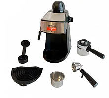 Портативна ріжкова кавоварка з капучинатором для дому, маленька автоматична машина для заварювання кави