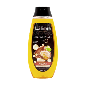 Гель для душу Lilien Argan Oil, 400 мл