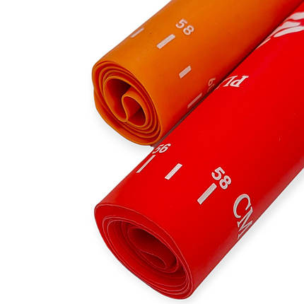 Силікононовий килимок для випічки і розкочування тіста A-Plus 420х600 мм №631 червоний, фото 3