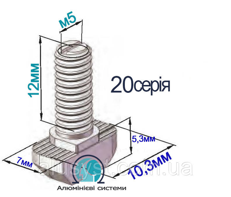 20 серія / Т-болт М-5х12