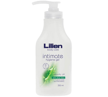 Гель для інтимної гігієни Lilien Aloe Vera, 350 мл, 12 шт/ящ