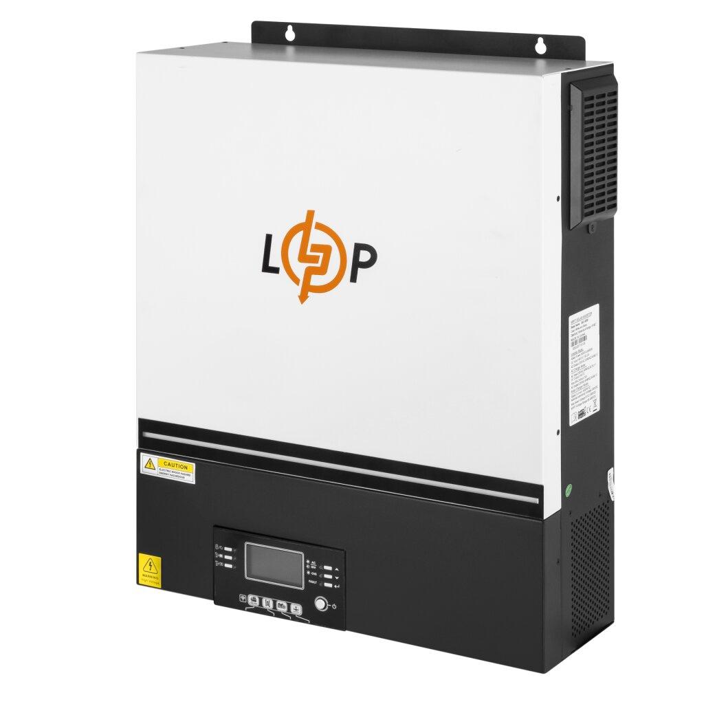 Гібридний сонячний інвертор (ІБП) LPW-HY-MAX-8000VA (8000 Вт) 48 V 80 A MPPT 90-450V