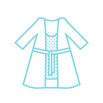 Комплекти - сорочка та халат