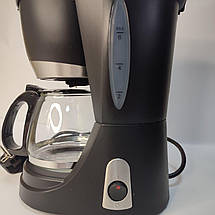 Крапельна кавоварка з колбою та підігрівом на 650 ML YONSA 650W, фото 3