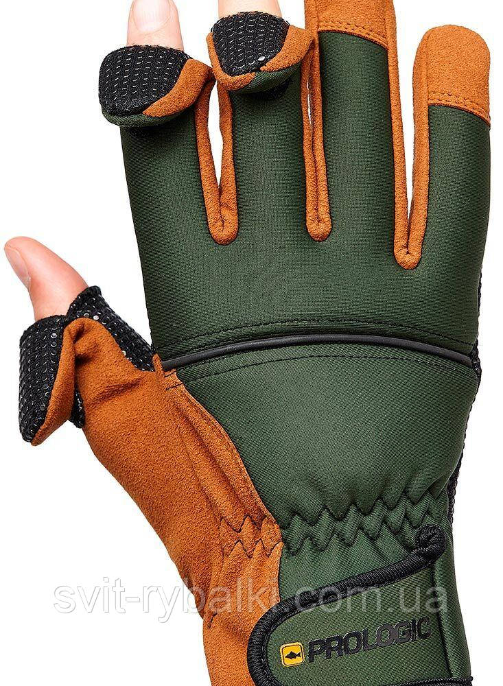 Рукавиці Prologic Neoprene Grip Glove Green/Black (ID#1890538992