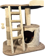 Дом для кота с когтеточкой "Прокурорская башня"