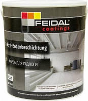 Емаль для підлоги Feidal Acryl-Bodenbeschichtung біла шовковисто матова 4.5 л (тонуеться в колір по бажанню)