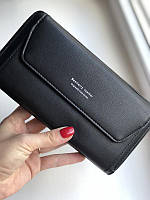 Женский клатч-кошелек Baellerry Leather black