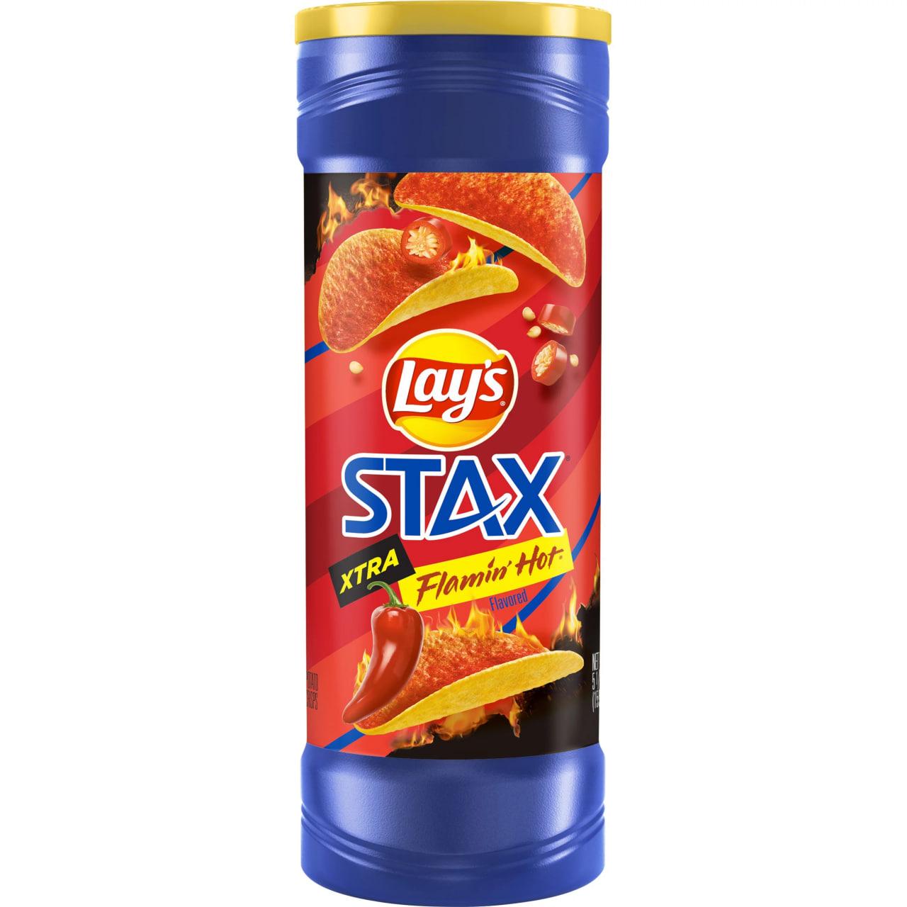 Чипси Lay's STAX XTRA Flamin Hot 155.9g