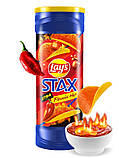 Чипси Lay's STAX XTRA Flamin Hot 155.9g, фото 3