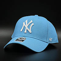 Оригинальная голубая кепка 47 brand New York Yankees