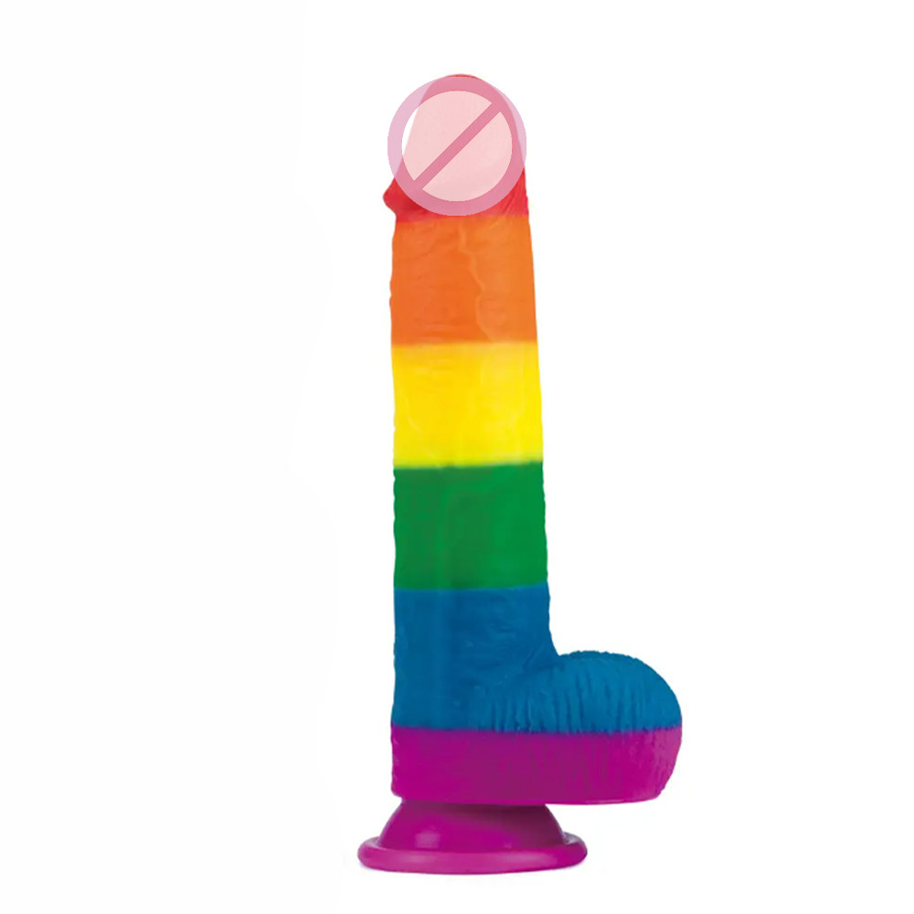 Фалоїмітатор реалістичний із мошокою — 9" Prider Dildo