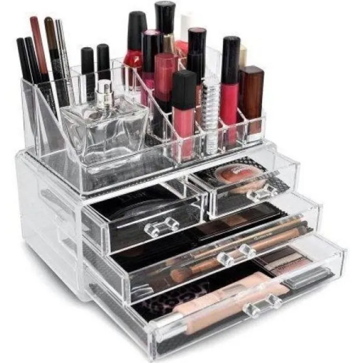 Акриловий органайзер для косметики Cosmetic Storage Box