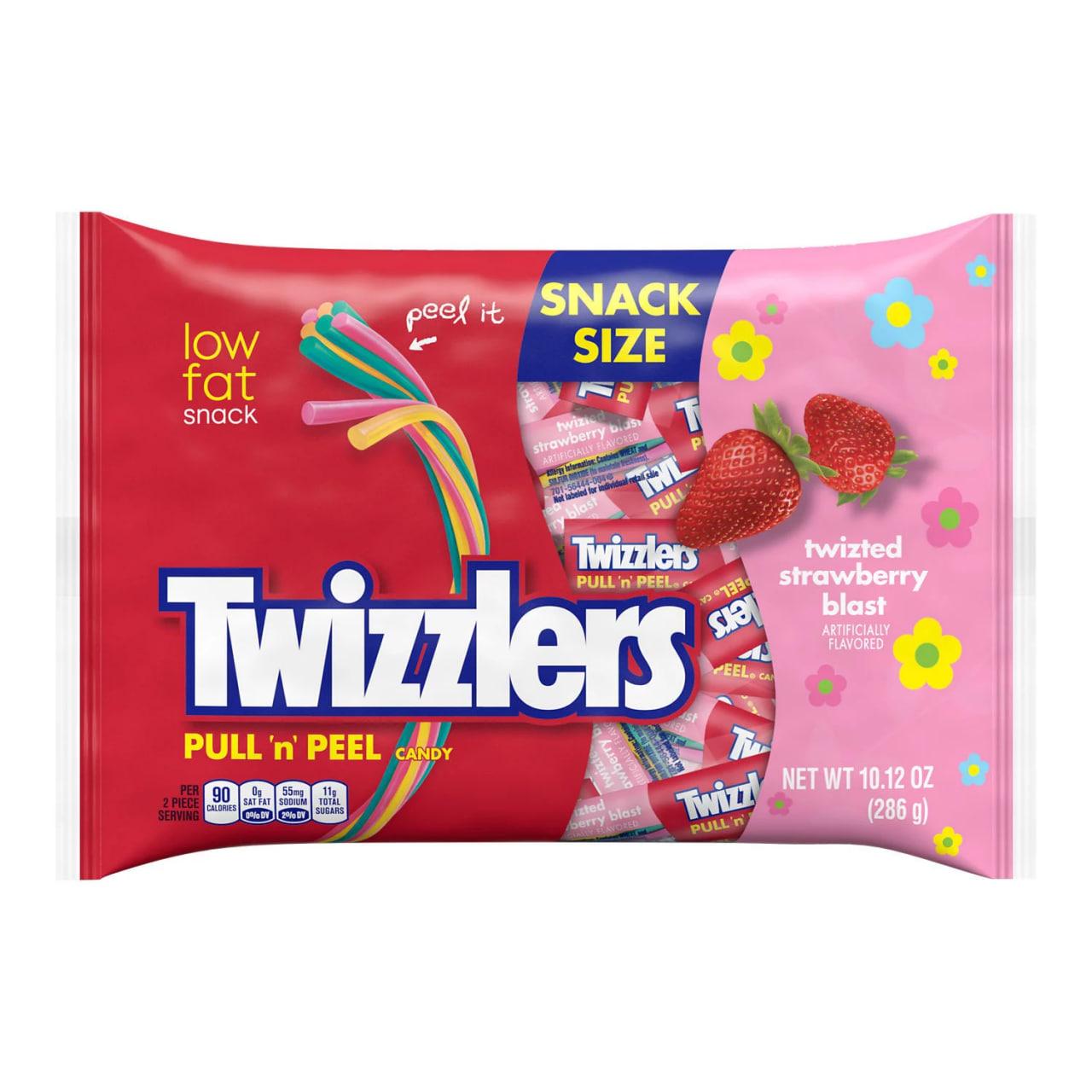 Желейки Twizzlers Pull n Peel Strawberry Blast 286g