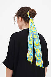 Дизайнерський твіллі "Українська абетка" від бренда My Scarf